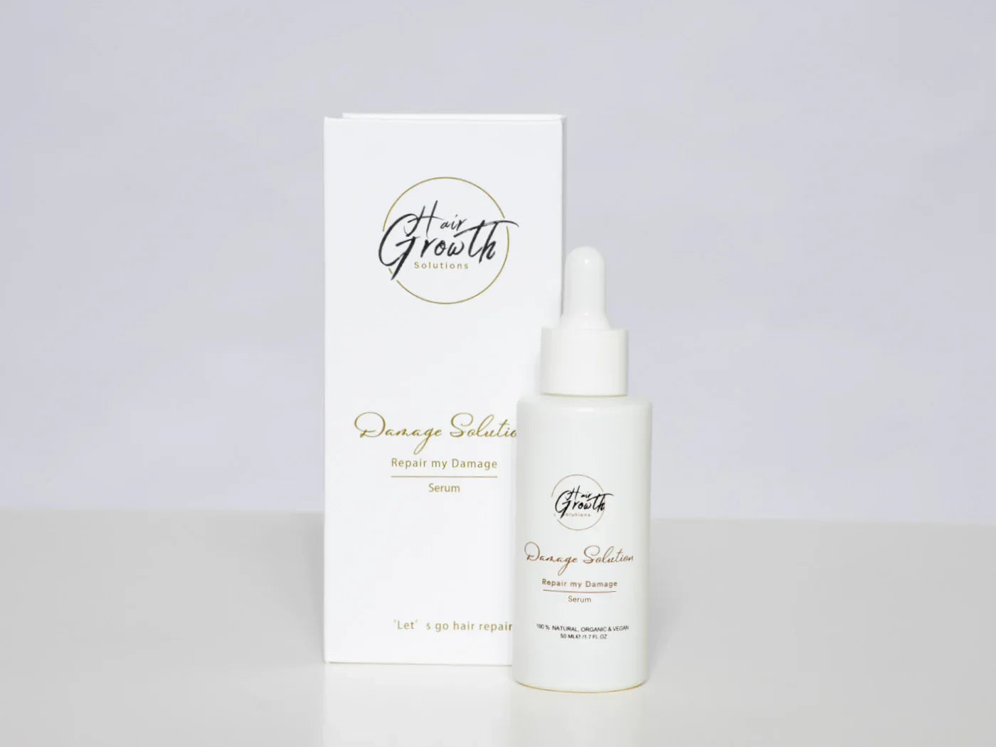 Serum tegen beschadigd, dun en dof haar